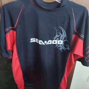 Adult's Sea-Doo Bombardier UV swim shirt XL